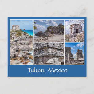 Tulum, Mexico-briefkaart Briefkaart
