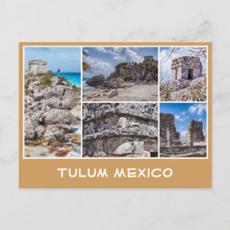 Tulum, Mexico-briefkaart Briefkaart