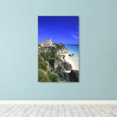 Tulum, Mexico Canvas Afdruk (Insitu (Houten vloer))