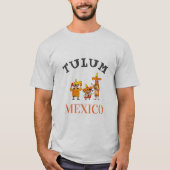 Tulum Mexico Design, jongen T-shirt (Voorkant)