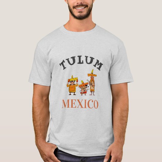 Tulum Mexico Design, jongen T-shirt (Voorkant)