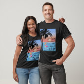 Tulum Mexico Dream Flamingo Adventure Herinneringe T-shirt (Unisex)