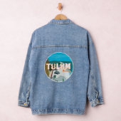 Tulum Mexico Great Gift Idea Denim Jacket (Hangar)