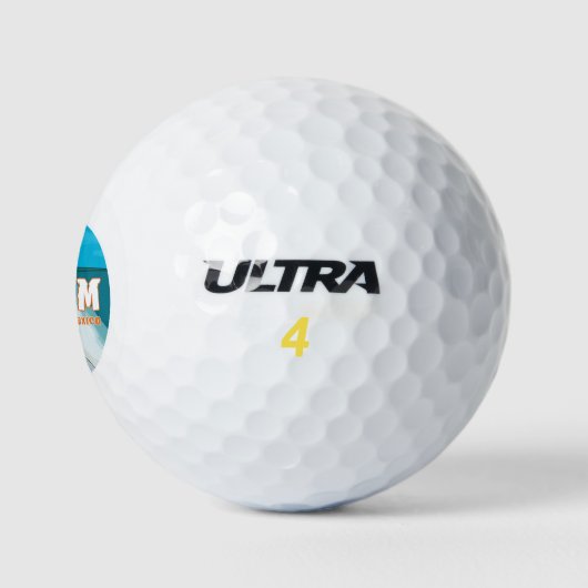 Tulum Mexico Great Gift Idea Golfballen (Logo)