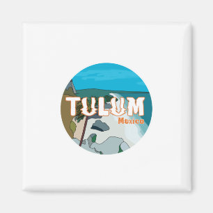Tulum Mexico Great Gift Idea Magneet