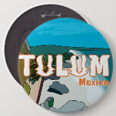 Tulum Mexico Great Gift Idea Ronde Button 6,0 Cm (Voorkant /achterkant)