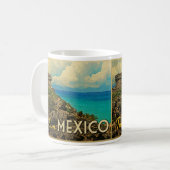 Tulum Mexico Koffiemok (Voorkant links)