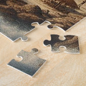 Tulum Mexico Landschap Vintage Reizen Legpuzzel (Zijkant)