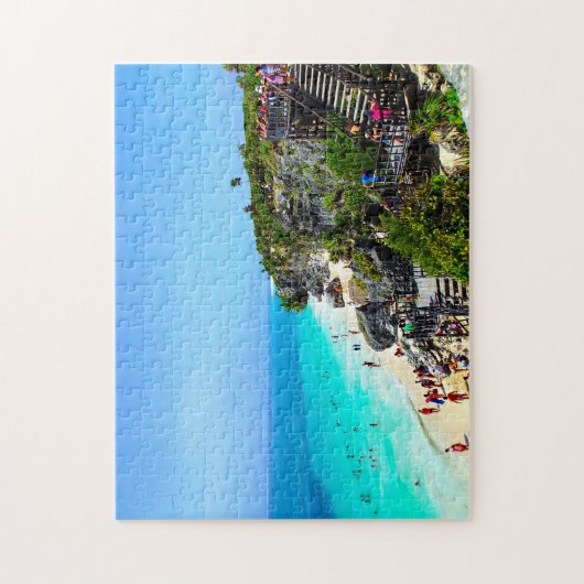 Tulum Mexico. Legpuzzel (Verticaal)