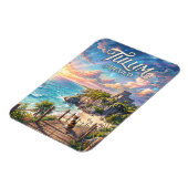 Tulum Mexico Magneet (Linkerzijde)