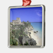 Tulum, Mexico Metalen Ornament (Links)