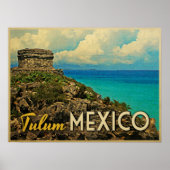 Tulum Mexico Poster (Voorkant)