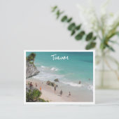 Tulum, Mexico / prachtig strand Briefkaart (Staand voorkant)