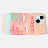 Tulum, Mexico, Reiskunst Case-Mate iPhone Case (Achterkant (horizontaal))