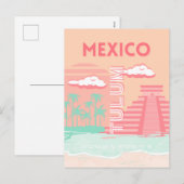Tulum, Mexico, Reiskunst Feestdagenkaart (Voorkant / Achterkant)