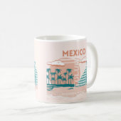 Tulum, Mexico, Reiskunst, Retro Koffiemok (Voorkant rechts)