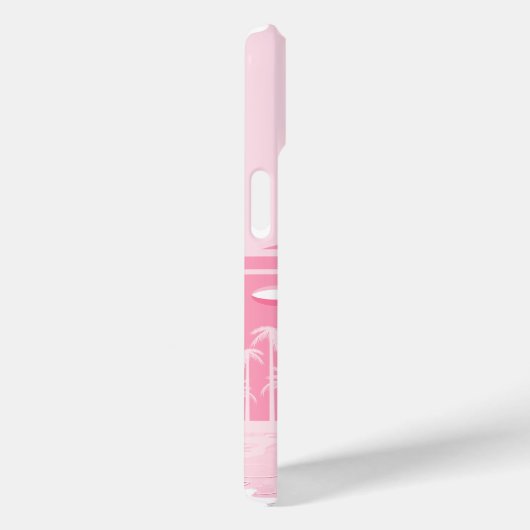 Tulum, Mexico, Reiskunst, Roze Kunst Case-Mate iPhone Case (Achterkant / Rechts)