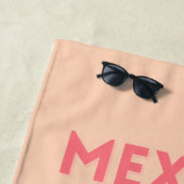 Tulum, Mexico, Reiskunst Strandlaken (In situ)