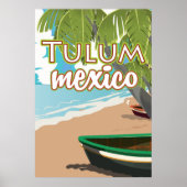 Tulum, mexico-reisposter poster (Voorkant)