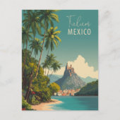  Tulum Mexico Reizen Briefkaart (Voorkant)