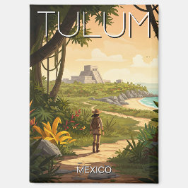  Tulum Mexico Reizen Magneet