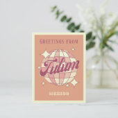 Tulum Mexico Retro  Partij Briefkaart (Staand voorkant)