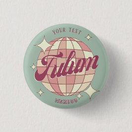 Tulum Mexico Retro souvenirvakantie Ronde Button 3,2 Cm