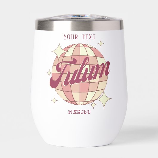 Tulum Mexico souvenir cadeau drink (Voorkant)