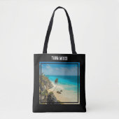 Tulum, Mexico Tropical Beach Paradise Tote Bag (Voorkant)