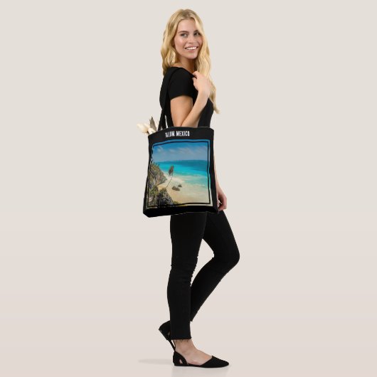Tulum, Mexico Tropical Beach Paradise Tote Bag (Op model)