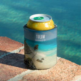 Tulum, Mexico - Tropisch strandparadijs Blikjeskoeler