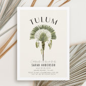 Tulum Palm Tree Bachelorette Weekend Route Kaart