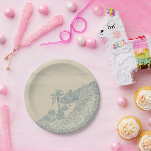 Tulum Paper Plates Papieren Bordje (Feest)