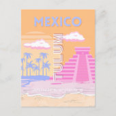 Tulum, Reiskunst, Preppy Feestdagenkaart (Voorkant)