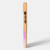 Tulum, Reiskunst, Retro Art, Roze, Sinaasappel Case-Mate iPhone Case (Achterkant / Links)