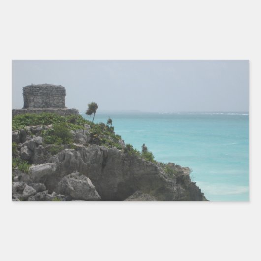 Tulum Ruin Sticker (Voorkant)