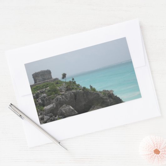 Tulum Ruin Sticker (Envelop)