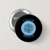 Tulum verkennen ronde button 5,7 cm (Voorkant /achterkant)