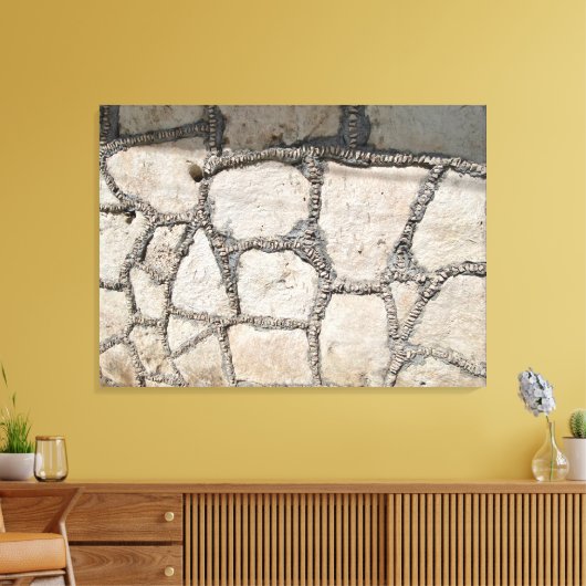 Tulum Wall Canvas Afdruk (Insitu (Woonkamer))