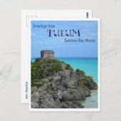 Tulumgroeten Briefkaart (Voorkant / Achterkant)