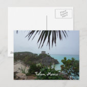 tulummexico, Tulum, Mexico Briefkaart (Voorkant / Achterkant)