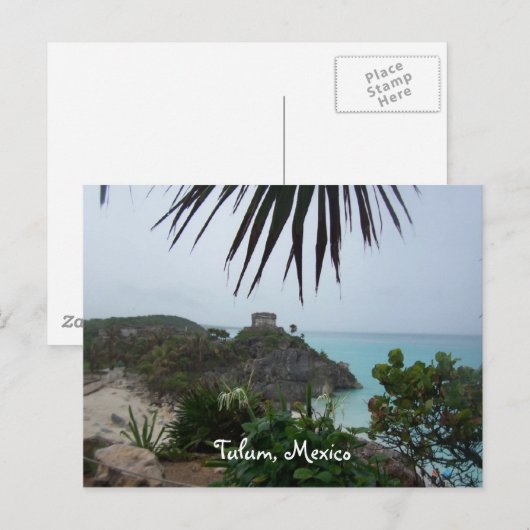tulummexico, Tulum, Mexico Briefkaart (Voorkant / Achterkant)