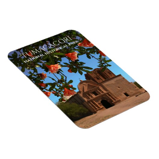 Tumacacori Mission Church, Bloesems van granaatapp Magneet (Rechterzijde)