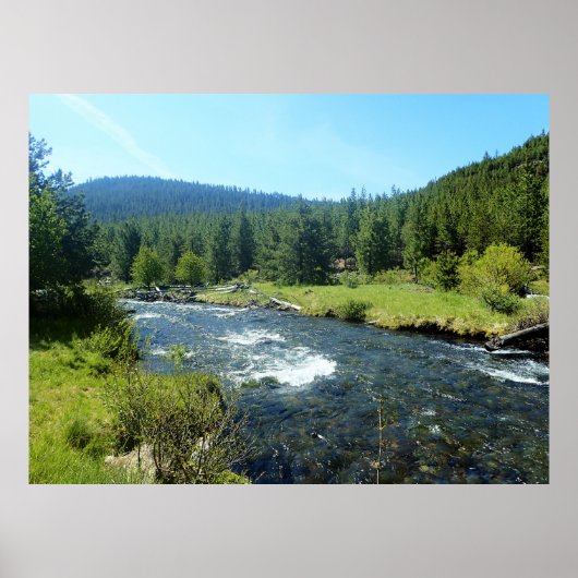 Tumalo Creek Oregon Poster (Voorkant)