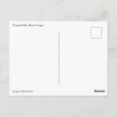 Tumalo-Herfsten, bocht, oregon Briefkaart (Achterkant)
