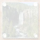 Tumalo-Herfsten, bocht, oregon Glazen Onderzetter (Achterkant)