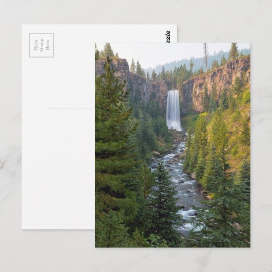 Tumalo-Herfsten in bocht Oregon Briefkaart (Voorkant / Achterkant)