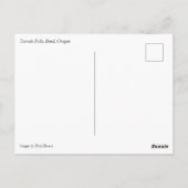 Tumalo-Herfsten, OF Briefkaart (Achterkant)