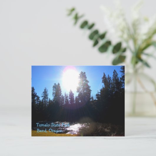Tumalo State Park Briefkaart (Staand voorkant)