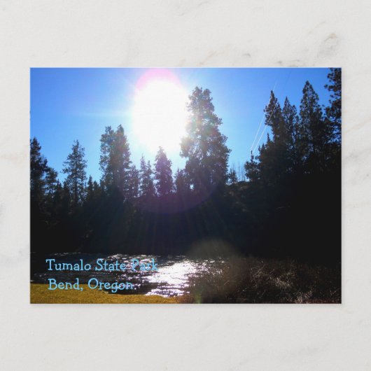 Tumalo State Park Briefkaart (Voorkant)
